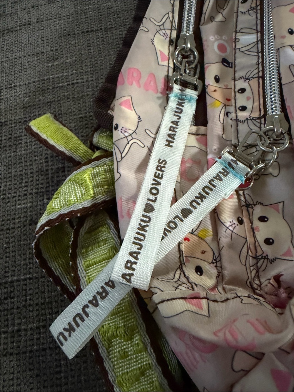 Vintage Harajuku Lovers Mini backpack by Gwen Stefani Very Rare - Picture 2 of 10